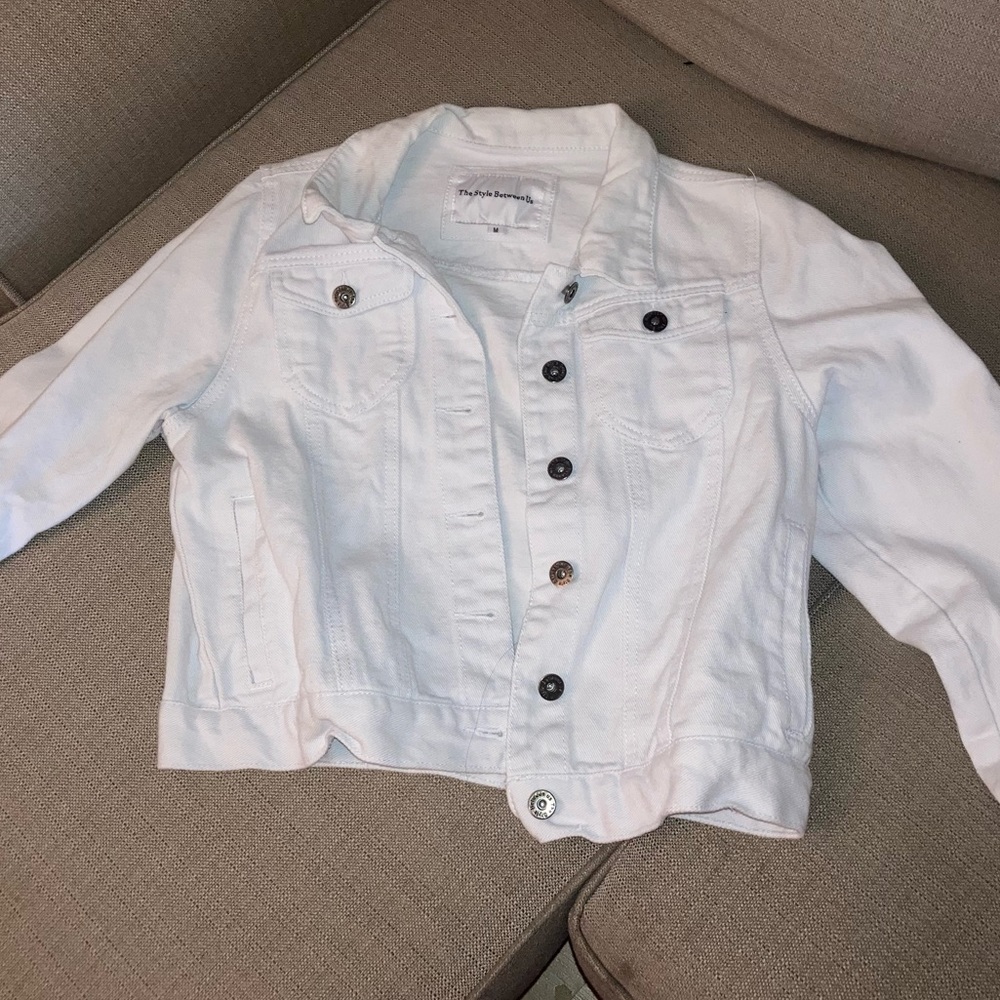 White Denim Jacket